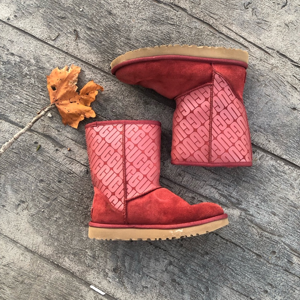 Size 7 Rust Ugg Boots